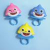 Imaginings 3 Baby Shark Lollipop Rings, Individually Wrapped Birthday Party Favors, Character Shaped Assorted Fruit Flavored Lollipops, Candy Goody Bag Fillers, 18 Rings view 4
