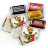 200pcs Custom Christmas Candy Party Favors Chocolate Kit, (Custom Wrapped Miniatures, Kisses, Peanut Butter Cups) - Reindeer view 2