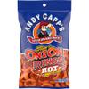Andy Capp's Beer Battered Onion Rings Hot, 2 Oz Bag, (3-Pack) view 1