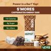 Verb Caffeinated Energy Bars S'mores (26g, Pack of 16) 110-Calorie Delicious Low Sugar Energy Bar - Vegan Gluten Free On-the Go Snack with 80mg Green Tea Caffeine, Only Real-Food Ingredients view 3