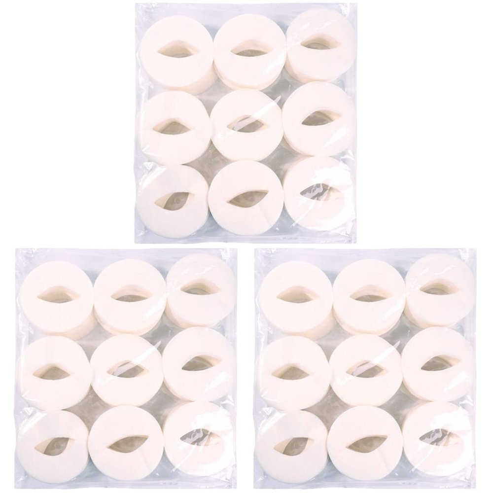minkissy 2700pcs Disposable Eye Paper Masks Soft Non-woven Cotton Eye Patches for Moisturizing Skin Care for Travel and Treatments