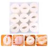 minkissy 2700pcs Disposable Eye Paper Masks Soft Non-woven Cotton Eye Patches for Moisturizing Skin Care for Travel and Treatments view 3