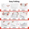 PEKGRIL 15 PCs Gift Boxes with Lids, White 10X8X4 Inch Gift Boxes, Bridesmaid Proposal Box with Ribbon, Kraft Paper Boxes for Wedding, Packaging, Present, Birthday, Christmas, Party view 3