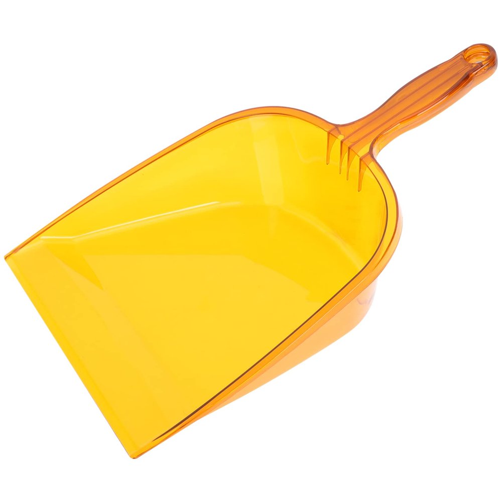 Cabilock Desktop Cleaning Tool Handheld Dustpan Shovel for Home Use Transparent Design for Efficient Indoor and Outdoor Cleaning Kitchen and Office Supplies