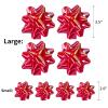 100 Pcs Bright Bows and Ribbon Assortments - Shiny Bows for Gift Wrapping, Curling Ribbon for Christmas, Hanukkah, Birthdays, Weddings, Bridal Showers, Baby Showers (Rainbow Mix 100 Pcs Set) view 2