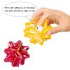 100 Pcs Bright Bows and Ribbon Assortments - Shiny Bows for Gift Wrapping, Curling Ribbon for Christmas, Hanukkah, Birthdays, Weddings, Bridal Showers, Baby Showers (Rainbow Mix 100 Pcs Set) view 3