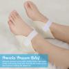 Sosation 4 Pairs Heel Protectors Sheepskin Adjustable Heel Protectors for Pressure Sores Fleece Soft and Comfort Cover for Sitting or in Bed Cushions Pads for Boot Ankle Foot view 4