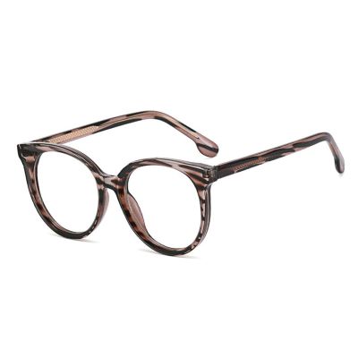 helena round Reading Glasses for Women men Blue Light Blocking Computer Spring hinge Readers Computer Reading Eyeglasses (leopard, 3.5, multiplier_x)