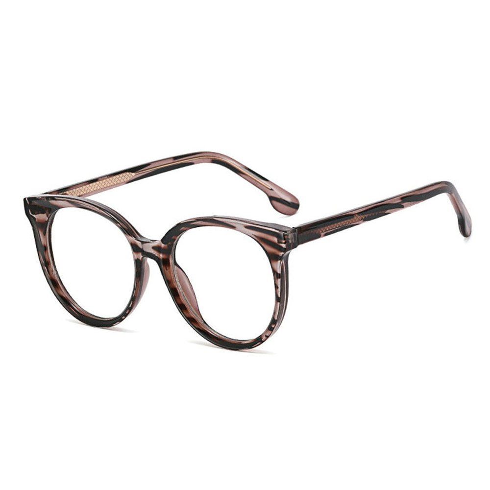 helena round Reading Glasses for Women men Blue Light Blocking Computer Spring hinge Readers Computer Reading Eyeglasses (leopard, 3.5, multiplier_x)