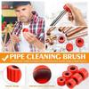 6 Pieces Copper Pipe Cleaners, Sized, Tube Cleaning Brush for Copper, Copper Pipe (3 Sizes) view 4