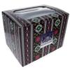 BestPysanky Geometric Design Ukrainian Gift Box with Display Window 7.1 x 5.5 x 5.5 Inches view 1