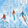 Northcott Freestyle by Dawn Gerety 24864 44 Skier 24" Panel view 1