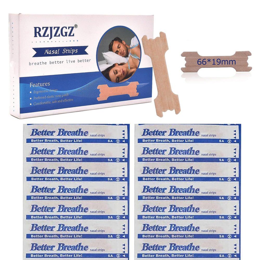 RZJZGZ Large Better Breathe Nasal Strips to Reduce Snoring Works Instantly to Improve Sleep, Relieve Nasal Congestion Due to Colds & Allergies (310 Pack)