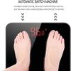 Feiyx USB Recharge High Precision Digital Body Weight Bathroom Scale with Glass Platform and Easy-to-Read Backlit LCD view 2