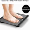 Feiyx Digital Body Weight Bathroom Scale, Highly Accurate Digital Bathroom,Compact Electronic Bathroom Scales view 3