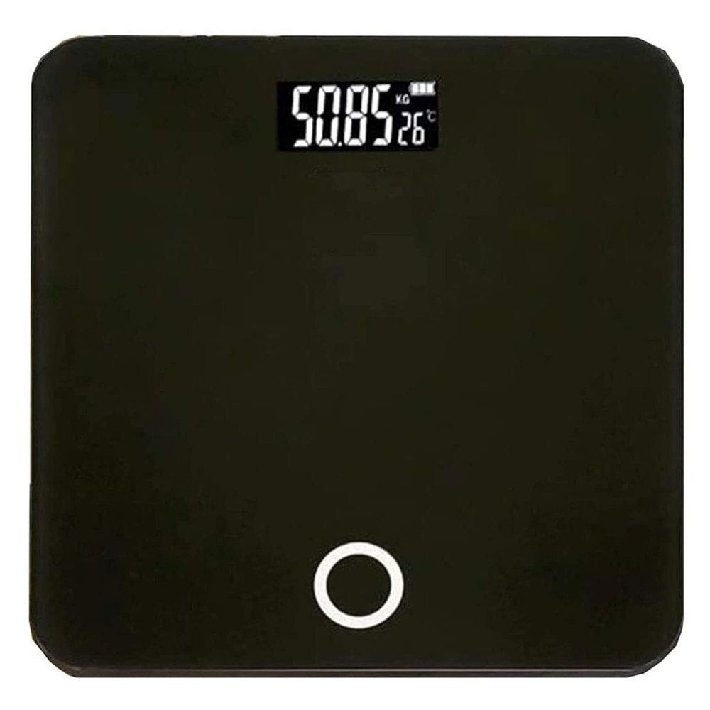 Feiyx Weight Scale, Precision Digital Body Bathroom,Tempered Glass Easy Read Backlit LCD Display Digital Bathroom Scale