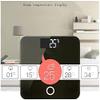 Feiyx Weight Scale, Precision Digital Body Bathroom,Tempered Glass Easy Read Backlit LCD Display Digital Bathroom Scale view 3