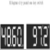 Feiyx Weight Scale, Precision Digital Body Bathroom,Tempered Glass Easy Read Backlit LCD Display Digital Bathroom Scale view 4