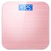 Feiyx Weight Scale, Tempered Glass Easy Read Backlit LCD Display,Digital Body Weight Bathroom Scale Precision Weighing Scale with Step-On (Color : Pink) view 1