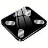 Feiyx Home Smart Weight Scale,Large Display, Electronic High Precision Digital Analysis Scales Ultra-Thin Weight Scale (Color : Black) view 1