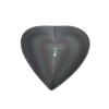 1/2LB Large Rainbow Obsidian LOVE Heart Stone Specimen Collection Pocket Palm Worry Stone view 1