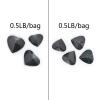 1/2LB Large Rainbow Obsidian LOVE Heart Stone Specimen Collection Pocket Palm Worry Stone view 4