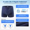 Mens Incontinence Underwear Washable Incontinence Briefs for Men Boxer Briefs Leak Proof Underwear with Absorbent Area 280ML, 3X-Large view 2