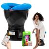 EXJIOTA Yoni Steam Seat, Yoni Steam kit with Yoni steaming pot & Steaming Herbs (20 Steams) & U Cushion, V Steam at Home Kit Uses for Women PH Balance, Cleansing, Postpartum care, Menstrual Support view 1