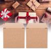 Pilipane Folding RetroBoxes, 50Pcs Kraft Tissue Box, Kraft Tissue Food Box, Kraft Tissue CakeBox, Treat Boxes, Craft Carton Set for Christmas Wedding Favors for Cakes, Cookies (2 x 2 x 2 in), 50Pcs view 2