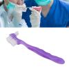 Denture Brush, False Teeth Brush Double Sided Soft Hair for Home Travel for Elderly view 2