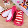 Zerodeko 1pair Chenille Mop Slippers for Home Cleaning Lazy Person's Floor Shoe Covers Multi-function Mop Caps -skid Design Suitable for Tile Vinyl Floors view 2