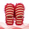 Zerodeko 1pair Chenille Mop Slippers for Home Cleaning Lazy Person's Floor Shoe Covers Multi-function Mop Caps -skid Design Suitable for Tile Vinyl Floors view 3