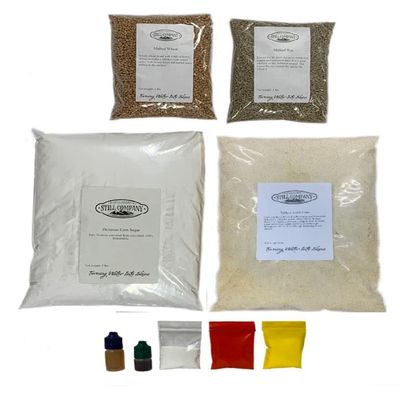 North Georgia Still Company's Fermentation Kit for Moonshine, Corn, Malted Rye & Wheat Whiskey, DIY 10 Gallon Mash Kit