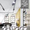 Adbzen Duster Household Cleaning Supplies Kit 16pcs Microfiber Feather Duster 100in Extension Pole Reusable Bendable Cobweb Duster Window High Ceiling Fan Gap Cleaner view 2