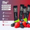 Re3 - Rehydrate - Replenish - Recover Electrolyte Powder Packets. No Sugar, 7 Cal, 1.4 Carbs. The Best Mix of Vitamins and Minerals (Mixed Berry) view 3