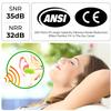 200Pairs Foam Earplugs, 32dB Disposable Noise Reduction Ear Plugs, Hearing Protection Bulk Ear Plugs for Shooting Range, Work, Travel,Concert Green view 2