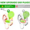 200Pairs Foam Earplugs, 32dB Disposable Noise Reduction Ear Plugs, Hearing Protection Bulk Ear Plugs for Shooting Range, Work, Travel,Concert Green view 3