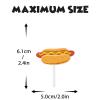 18pcs Gold Glitter Dessert Cupcake Topper Cooking Outdoor BBQ Kebabs Theme Decor Supplies Baby Shower Boy Girl Happy Birthday Summer Party Decorations view 4