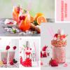 Zubebe 500 Pcs Valentine Heart Shaped Straws Cute Anti Wrinkle Disposable Drinking Plastic Straw for Birthday Bridal Shower Drinking Wedding Party Supplies (Pink) view 3