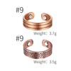 BioMag 3Pcs Lymphatic Drainage Copper Ring for Men Women, 99.99% Pure Copper Magnetic Rings, Jewelry Box view 3