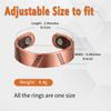 BioMag 3Pcs Lymphatic Drainage Copper Ring for Men Women, 99.99% Pure Copper Magnetic Rings, Adjustable Jewelry Gift with Jewelry Box (Style A) view 2