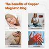 BioMag 3Pcs Lymphatic Drainage Copper Ring for Men Women, 99.99% Pure Copper Magnetic Rings, Adjustable Jewelry Gift with Jewelry Box (Style A) view 4