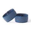 Blisslets Acupressure Relief Band - Wind & Waves Collection - Stylish Wellness Bracelets for Queasiness Relief | Travel, VR, Pregnancy, Cruise (Indigo/Gray, Medium - 5 5/8" - 6 5/8") view 1