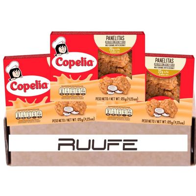 Panelitas Copelia (Pack of 3) - Coconut Candy with a sweet Flavor