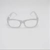 READING GLASSES Fashionable Plastic Women Luxury CZ Frost Style Ladies EYEGLASSES (Silver Grey, 2.50, multiplier_x) view 4