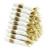 DecorFest Premium Pre-rolled Napkin and Plastic Cutlery Set  Flatware Set for Parties, Events, Housewarming & Special Occasions - Set of 50  Gold view 3