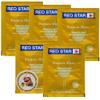 Red Star Premier Blanc Wine Yeast (5 Pack) - Great for Making Wine Cider Mead Kombucha at Home - 5 g Sachets - Saccharomyces cerevisiae - Sold by CAPYBARA Distributors Inc. view 1