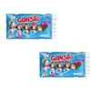 Gansito Snack Cake covered with Chocolate (Pack of 3) and blackberry and arequipe right inside pack of 6 each view 3
