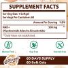 Caenciennes Liposomal NAD+ 500 MG Supplement, True NAD Plus Supplement, Superior Absorption, Boost NAD+ More Efficient Than Nicotinamide Riboside for Cellular Energy, Healthy Aging, 60 Serving view 2
