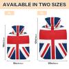 ALAZA England British Flag Union Jack Hot Water Bottle with Velvet Cover, 1L Transparent Hot Water Bag for Hand Pain Relief Hot Cold Therapy Cramps view 4